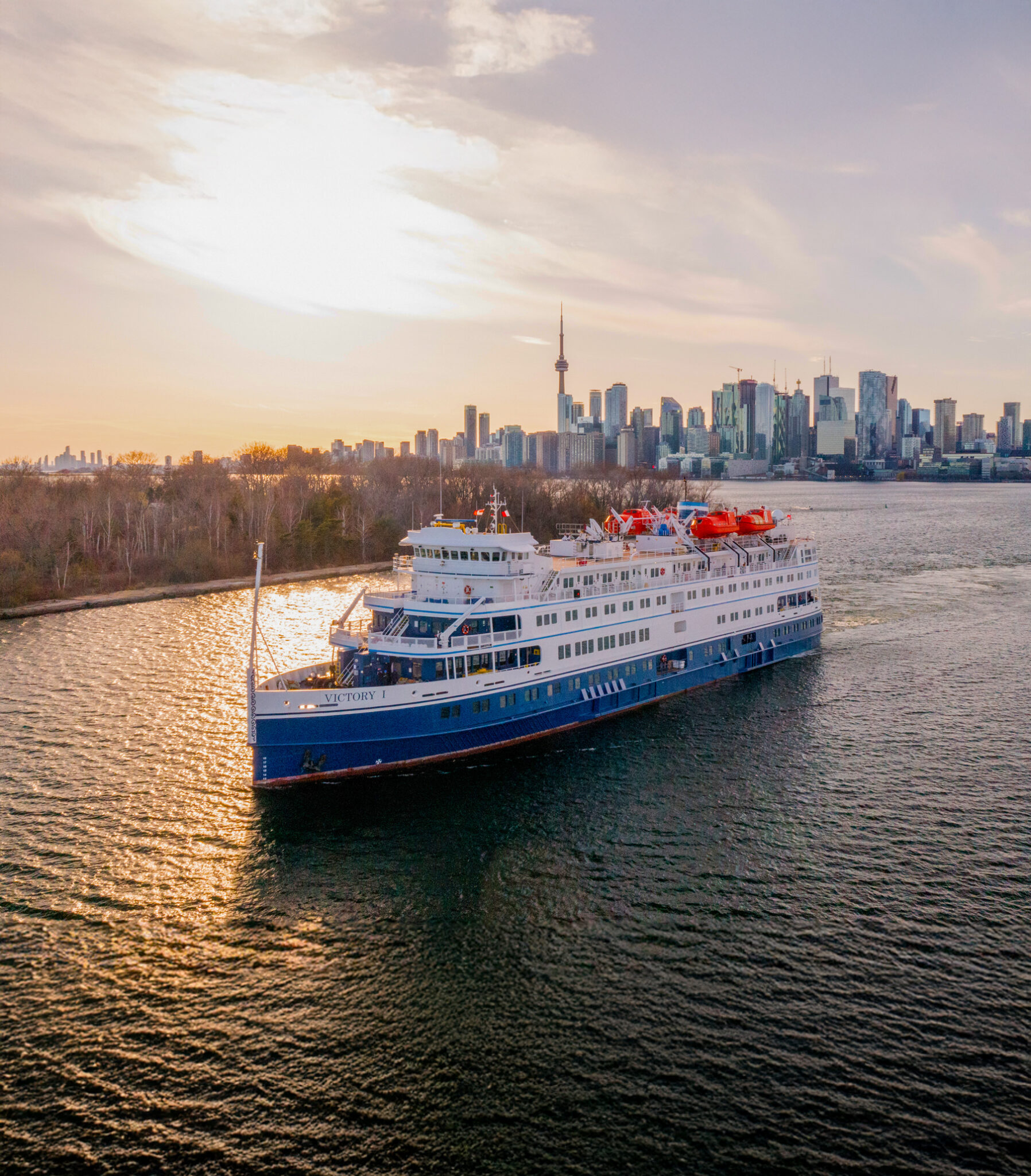 Victory I ship eligible for the Victory Cruise Lines military discount